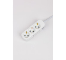 Удлинитель с/з 3вх с защитными шторками ELBI Myra 527-010202-311
