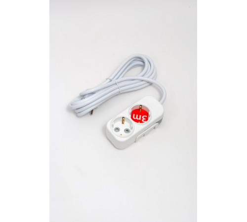 Удлинитель с/з 2вх с защитными шторками ELBI Myra 527-010203-221 Удлинитель с/з 2вх с защитными шторками ELBI Myra 527-010203-221