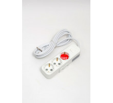 Удлинитель с/з 3вх с защитными шторками с включателем ELBI Myra 527-010203-312