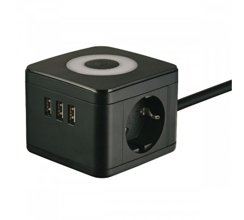 Удлинитель Uniel S-GCD2-1,5SBU BLACK UL-00011250 Удлинитель Uniel S-GCD2-1,5SBU BLACK UL-00011250