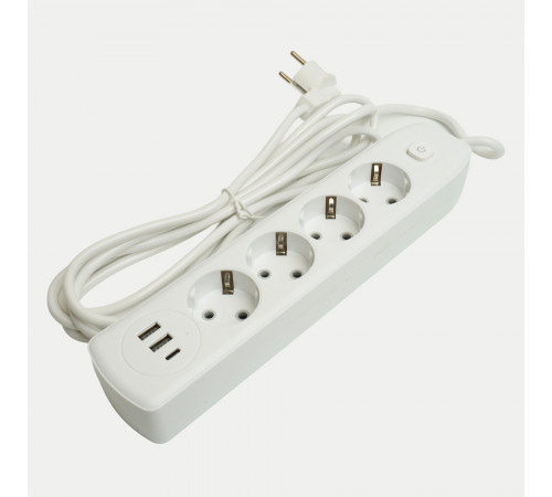 Удлинитель Stekker Home plus HM08-43-02 49978 Удлинитель Stekker Home plus HM08-43-02 49978
