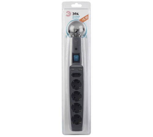 Сетевой фильтр Эра SFU-5es-2m-B C0043326