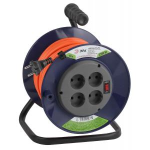 Удлинитель силовой Эра RPx-4s-2x1.0-40m Б0043051