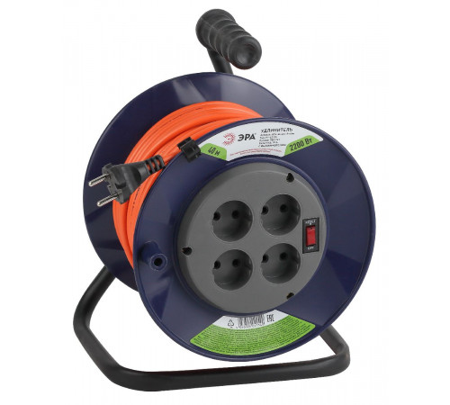Удлинитель силовой Эра RPx-4s-2x1.0-40m Б0043051