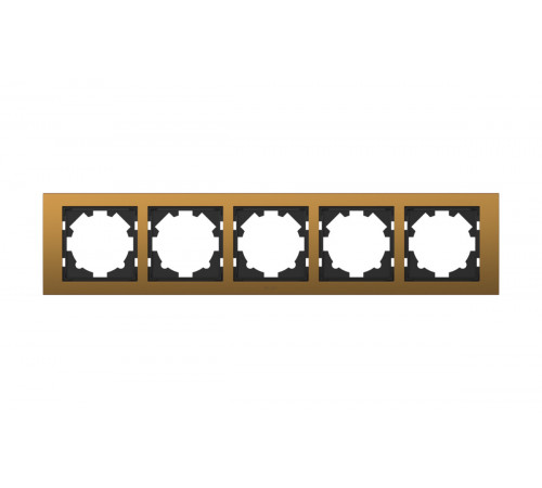 Рамка пятиместная ELBI Zena Platin 500-073500-250 Рамка пятиместная ELBI Zena Platin 500-073500-250