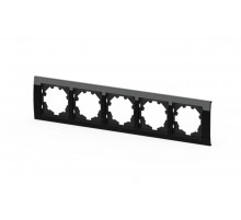 Рамка пятиместная ELBI Zena Platin 500-073300-250