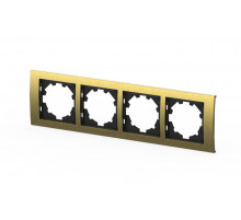 Рамка четырехместная ELBI Zena Platin 500-073400-228