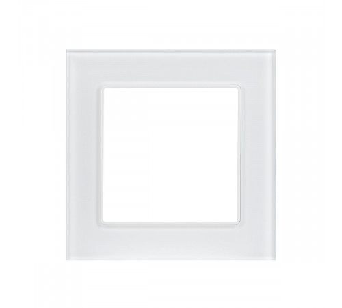 Рамка одноместная Arlight FRM-GLARE-GS-1-WH 043786 Рамка одноместная Arlight FRM-GLARE-GS-1-WH 043786