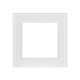 Рамка одноместная Arlight FRM-GLARE-GS-1-WH 043786