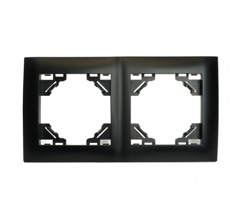 Рамка двухместная Stekker PFR00-9012-03 Эрна Элегант 49662 Рамка двухместная Stekker PFR00-9012-03 Эрна Элегант 49662
