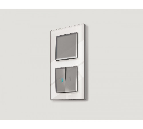 Рамка двухместная Ambrella Volt Platos AF330102 Рамка двухместная Ambrella Volt Platos AF330102