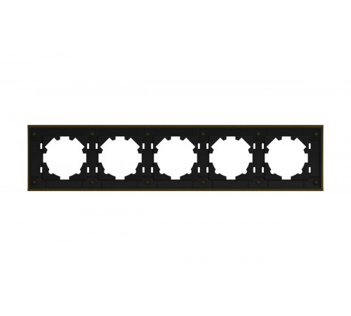 Рамка пятиместная ELBI Zena Platin 500-075800-250 Рамка пятиместная ELBI Zena Platin 500-075800-250