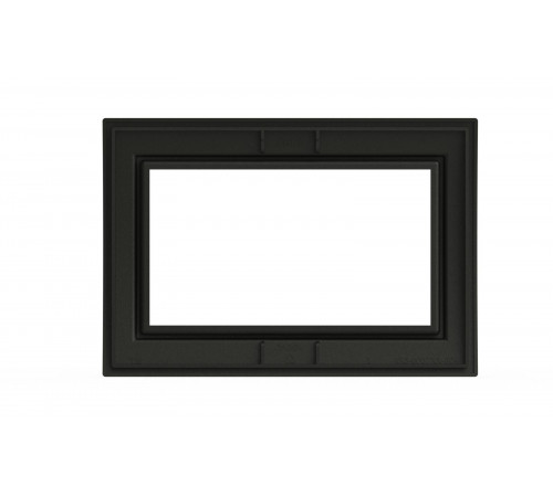 Рамка для двухместной розетки без заземления ELBI Zena 608-011100-908 Рамка для двухместной розетки без заземления ELBI Zena 608-011100-908