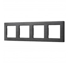 Рамка четырехместная Arlight FRM-PRESTO-ALS-4-BK 043862