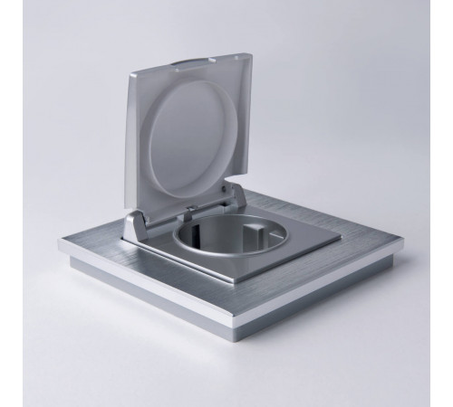 Рамка на 1 пост Werkel Aluminium алюминий W0011706 4690389157974 Рамка на 1 пост Werkel Aluminium алюминий W0011706 4690389157974