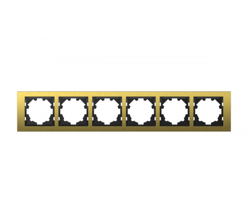 Рамка шестиместная ELBI Zena Platin 500-073400-252 Рамка шестиместная ELBI Zena Platin 500-073400-252