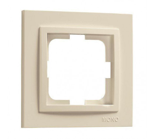 Рамка на 1 пост Mono Electric Despina крем 102-170000-160