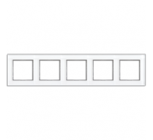 Рамка пятиместная Jung AC585GLWW
