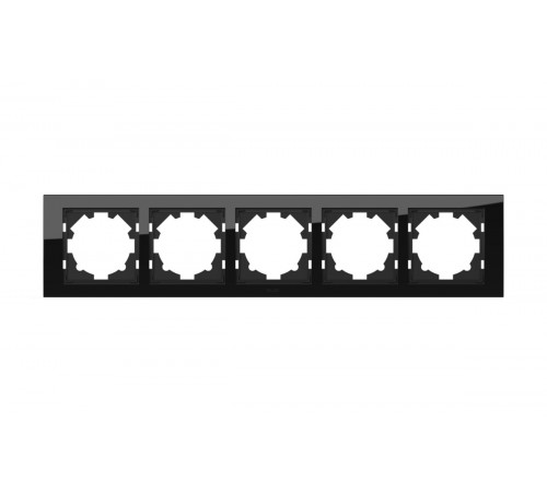 Рамка пятиместная ELBI Zena Platin 500-073300-250