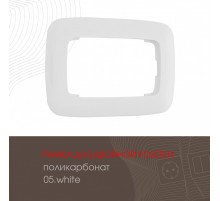 Рамка для двойной розетки Arte Milano 505.05-double.white