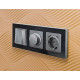Рамка двухместная Ambrella Volt Arctic AF580532