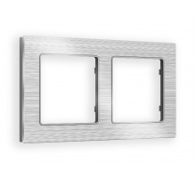 Рамка двухместная Ambrella Volt Platos AF550102
