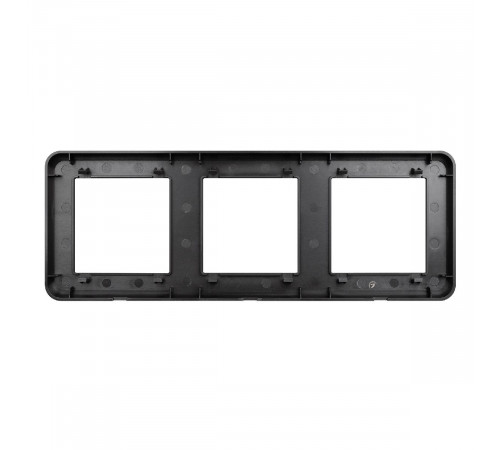Рамка трехместная Arlight FRM-VERSA-PL-3-BK 043784