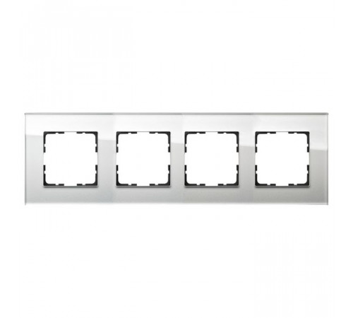 Рамка Jasmart G-Glass 4-постовая G1004GW Рамка Jasmart G-Glass 4-постовая G1004GW