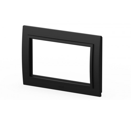 Рамка для двухместной розетки с заземлением ELBI Zena 608-014800-907 Рамка для двухместной розетки с заземлением ELBI Zena 608-014800-907