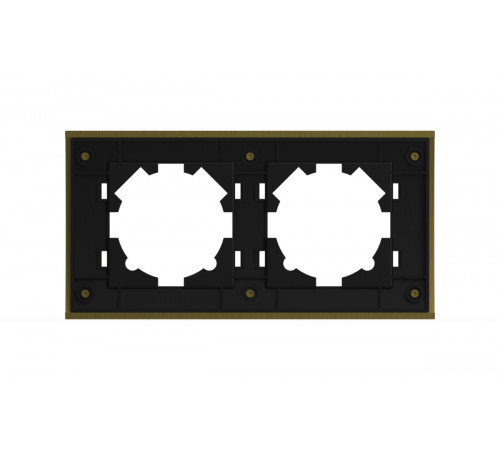 Рамка двухместная ELBI Zena Platin 500-073400-226 Рамка двухместная ELBI Zena Platin 500-073400-226