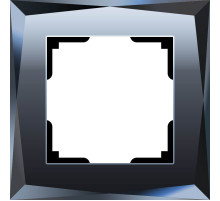 Рамка на 1 пост Werkel Diamant черный W0011208 4690389158797