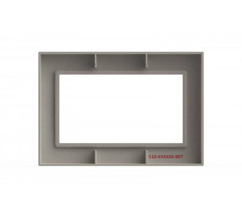 Рамка для двухместной розетки без заземления ELBI Vega 510-010200-908 Рамка для двухместной розетки без заземления ELBI Vega 510-010200-908