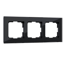Рамка Werkel Favorit на 3 поста черный W0031108 4690389159787