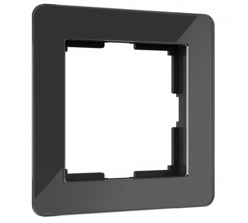 Рамка на 1 пост Werkel Acrylic черный 4690389184826 W0012708 Рамка на 1 пост Werkel Acrylic черный 4690389184826 W0012708