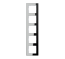 Рамка пятиместная Jung AC585GLSI