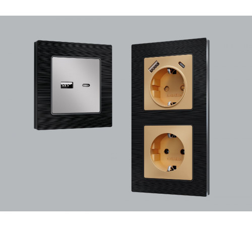 Рамка трехместная Ambrella Volt Platos AF550503 Рамка трехместная Ambrella Volt Platos AF550503