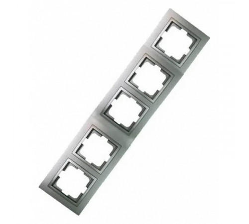 Рамка на 5 постов Mono Electric Despina антрацит 102-240000-164 Рамка на 5 постов Mono Electric Despina антрацит 102-240000-164