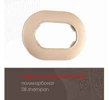 Рамка для двойной розетки Arte Milano 502.08-double.shampan