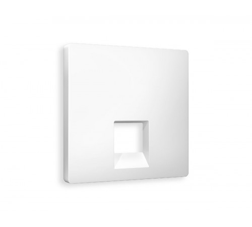 Лицевая панель для компьютерной/телефонной розетки RJ-45/RJ-11 Ambrella Volt Alfa AP1320