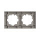 Рамка двухместная ELBI Vega 510-010200-226