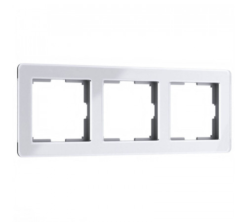 Рамка на 3 поста Werkel Acrylic белый 4690389184871 W0032701 Рамка на 3 поста Werkel Acrylic белый 4690389184871 W0032701