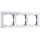 Рамка на 3 поста Werkel Acrylic белый 4690389184871 W0032701
