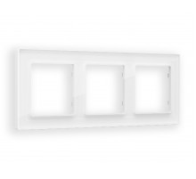 Рамка трехместная Ambrella Volt Platos AF380103