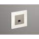 Лицевая панель для компьютерной/телефонной розетки RJ-45/RJ-11 Ambrella Volt Alfa AP3720