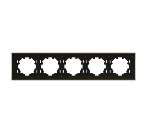 Рамка пятиместная ELBI Zena Platin 500-073500-250 Рамка пятиместная ELBI Zena Platin 500-073500-250