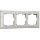 Рамка Werkel Antik на 3 поста жемчужный WL07-Frame-03 4690389063510