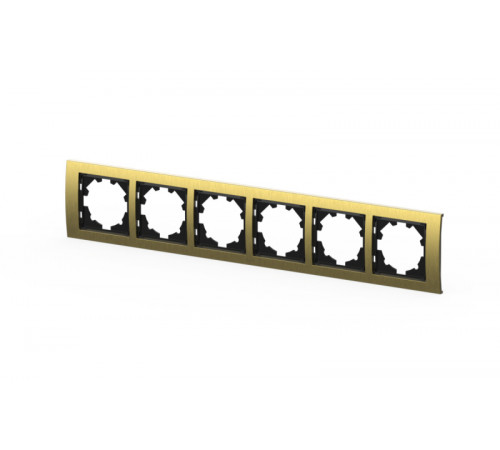 Рамка шестиместная ELBI Zena Platin 500-073400-252 Рамка шестиместная ELBI Zena Platin 500-073400-252