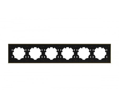 Рамка шестиместная ELBI Zena Platin 500-075800-252 Рамка шестиместная ELBI Zena Platin 500-075800-252