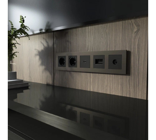 Рамка на 5 постов Werkel Slab W0052963 4690389207945 a067788 Рамка на 5 постов Werkel Slab W0052963 4690389207945 a067788