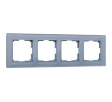 Рамка на 4 поста Werkel Favorit серый W0041115 4690389160011